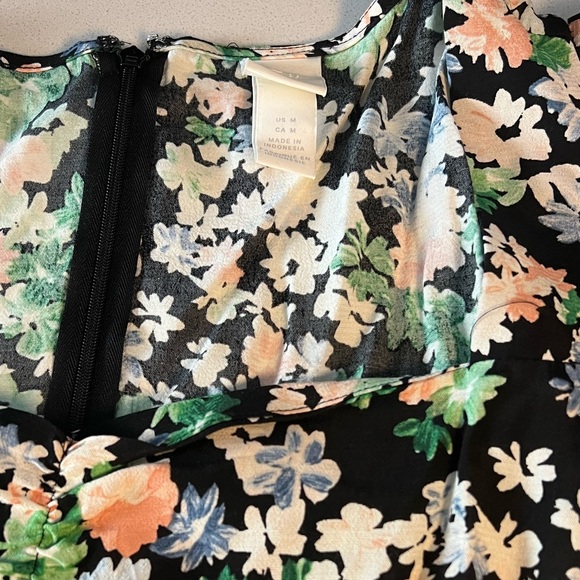 Summer slit dress, multi colour, floral. - Picture 3 of 5